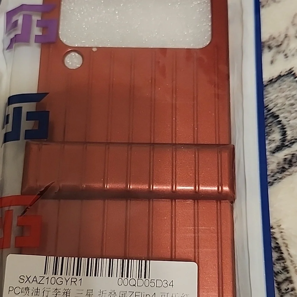 Samsung Z Flip4 Case Set Of 5 Black, Red, Orange, New And Like New